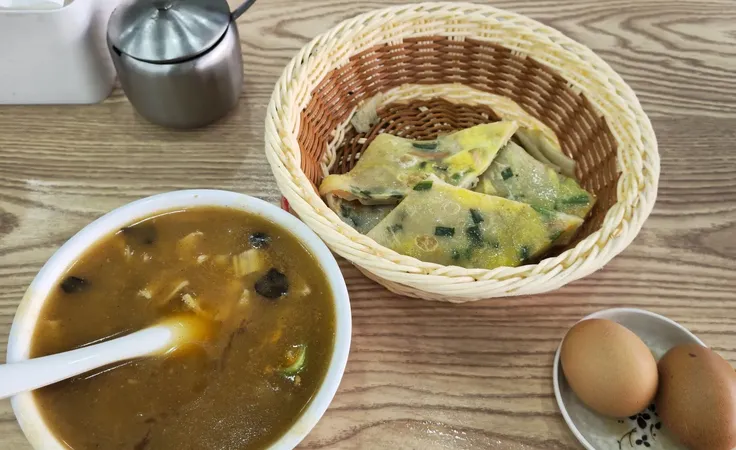 在淮阳的最后一顿早餐