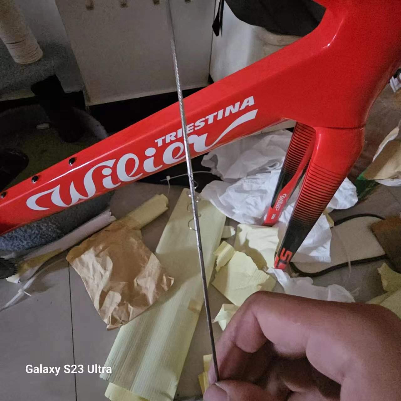 我装车的时候把刹车线芯插坏了 我装车的时候把刹车线芯插坏了