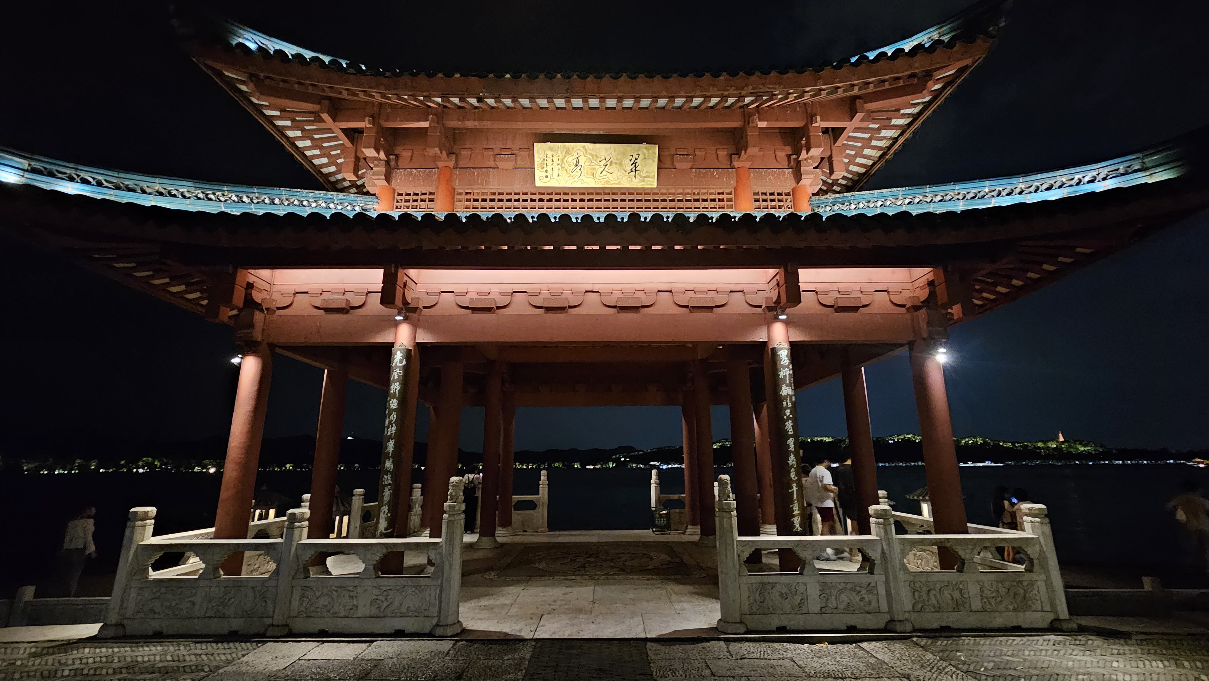 杭州西湖风景名胜区,柳浪闻莺,翠光亭 杭州西湖风景名胜区,柳浪闻莺,翠光亭