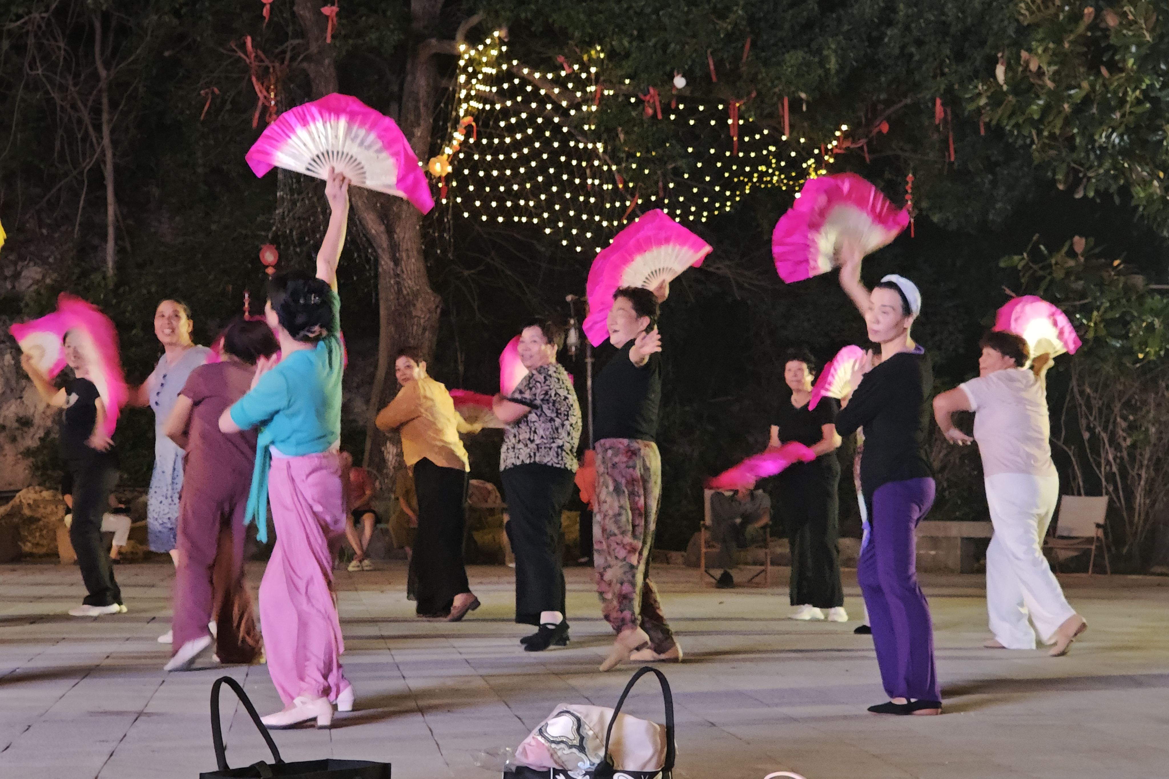 跳舞的老年人 跳舞的老年人